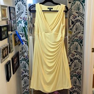 Pale yellow Ralph Lauren dress